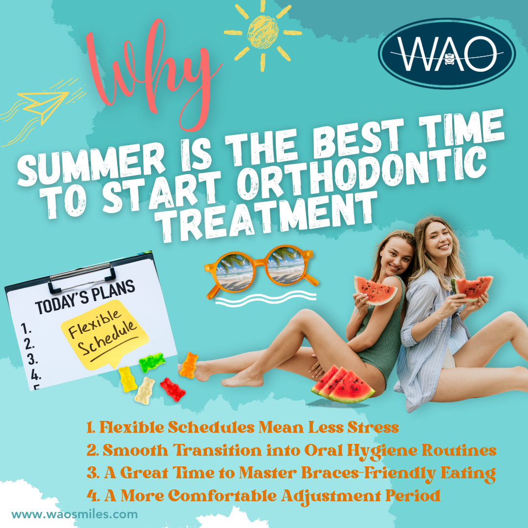 Why Summer Is the Best Time to Start Orthodontic Treatment